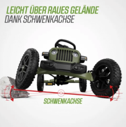 Berg Jeep Buddy Wrangler Pedal GoKart